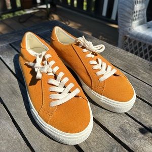 Madewell Burnt Orange Sneaker (7) - Never Worn